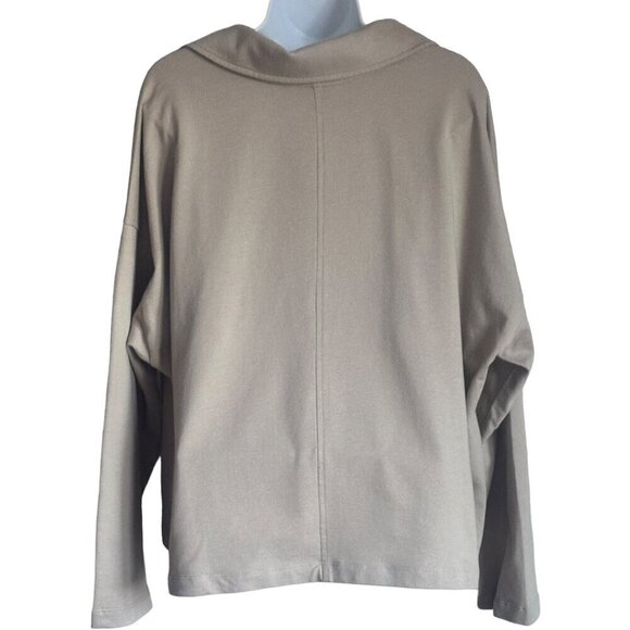 NWOT - Banana Republic Johnny Collar Polo in Whiskey Brown Size XL - Picture 5 of 9